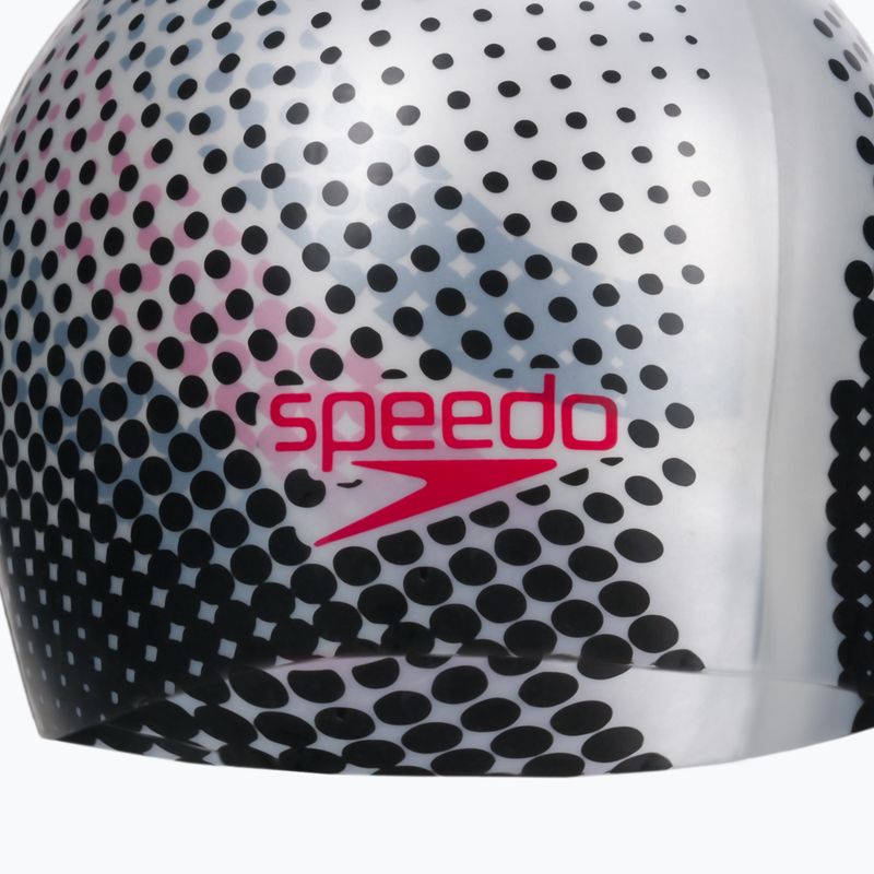 Speedo Reversible Moud grau Badekappe 68-09337D668 2