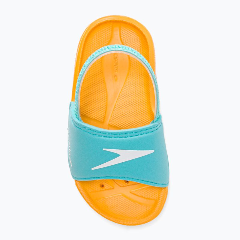 Speedo Atami Sea Squad Kindersandalen blau-orange 68-11299D719