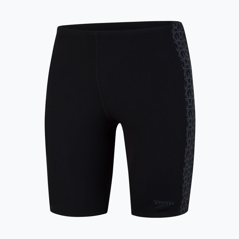 Speedo Boomstar Splice Jammer Herren-Badebekleidung schwarz-grau 68-124189023