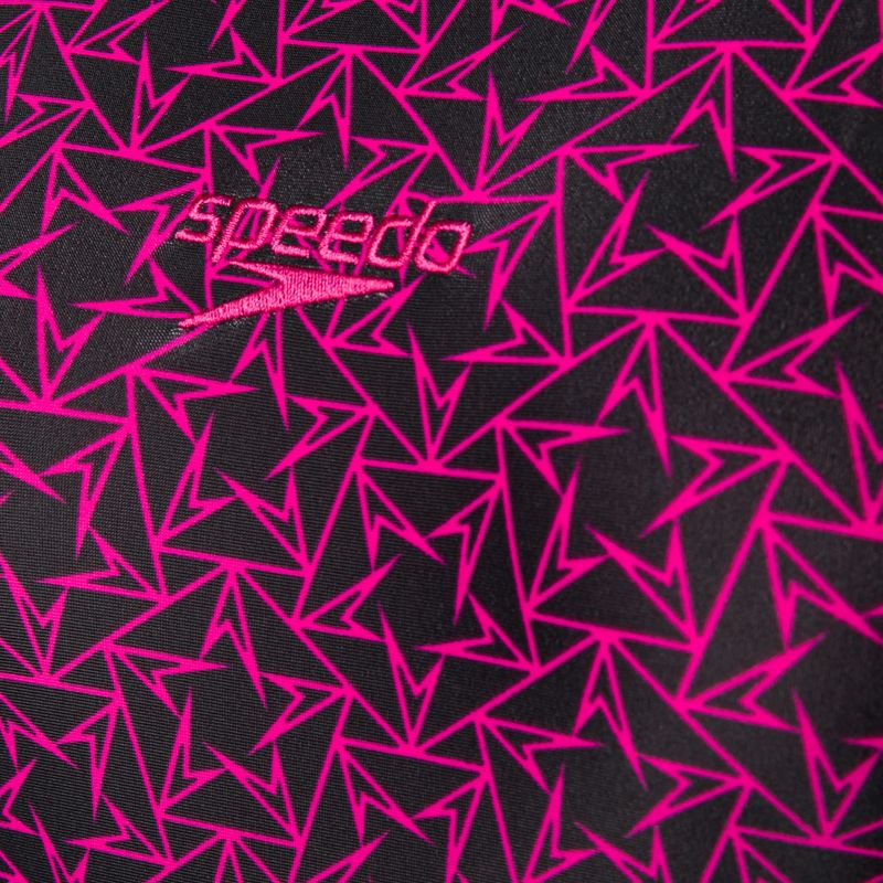 Speedo Boomstar Allover Muscleback Damen Badeanzug einteilig schwarz-rosa 68-12299B344 3