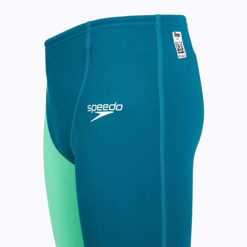 Schwimm-Jammer Kinder Speedo Endurance+ High Waist Jammer blue/green 3