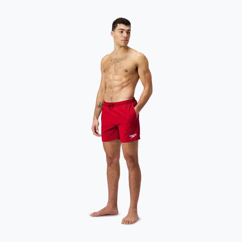 Herren Speedo Boom Logo 16  Schwimmshorts rot 68-124336446 2