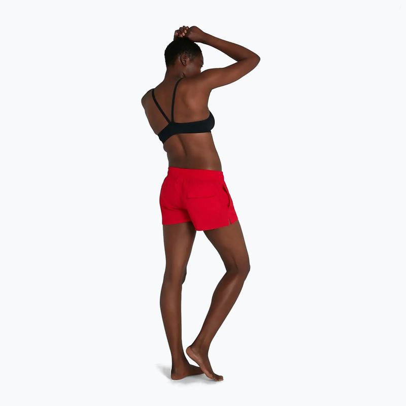 Speedo Damen Badeshorts Essential gefüttert rot