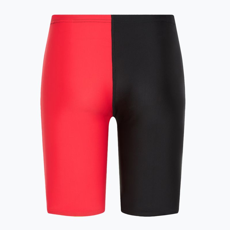 Speedo Tech Placement Kinder Schwimmen Jammer schwarz/rot 2