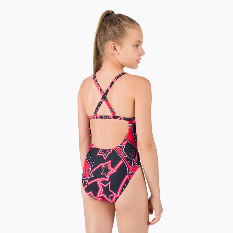 Speedo Allover Xback einteiliger Badeanzug für Kinder 6
