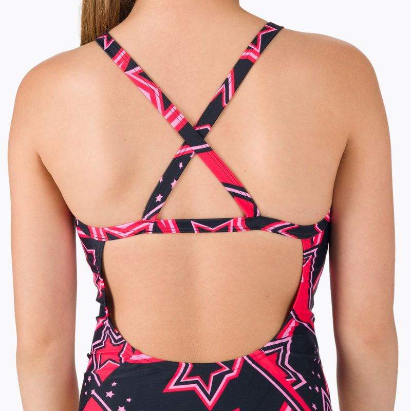 Speedo Allover Xback einteiliger Badeanzug für Kinder 8