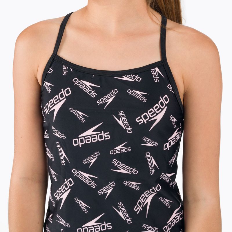 Speedo gedruckt Tie-Back Tankini Kinder zweiteiligen Badeanzug schwarz 68-12380F390 7
