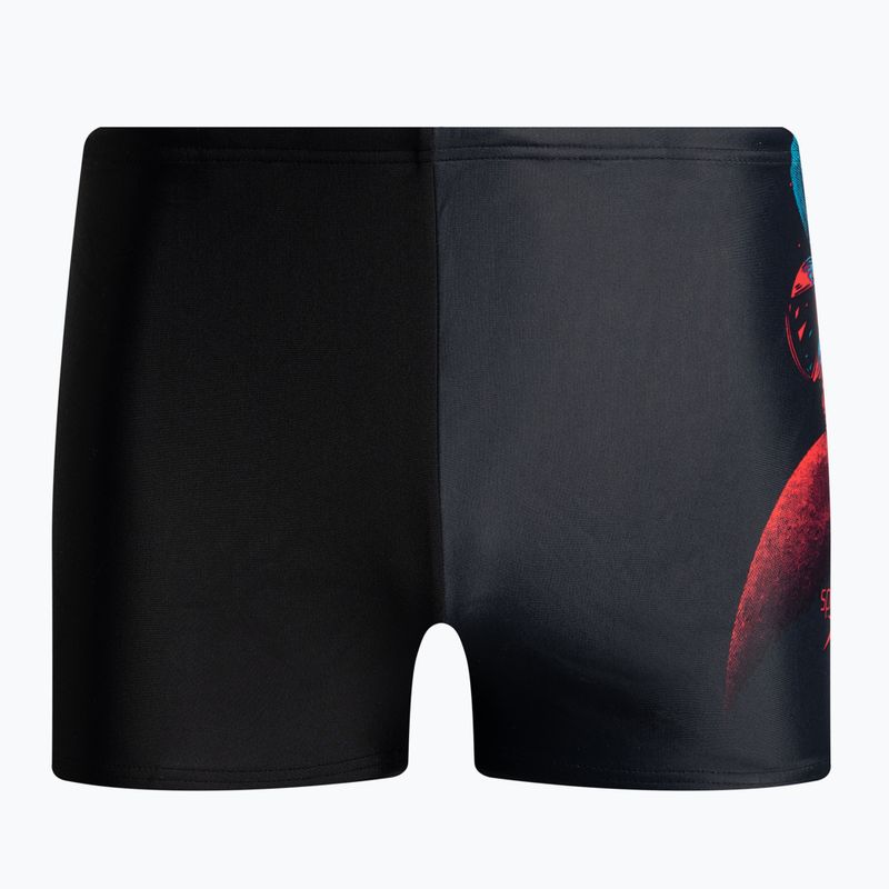 Speedo Placement Digital Aquashort Kinder-Badehose schwarz 68-33162F308