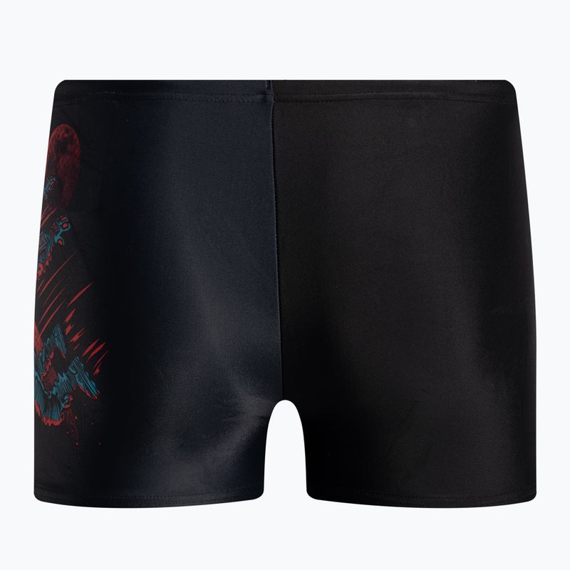 Speedo Placement Digital Aquashort Kinder-Badehose schwarz 68-33162F308 2