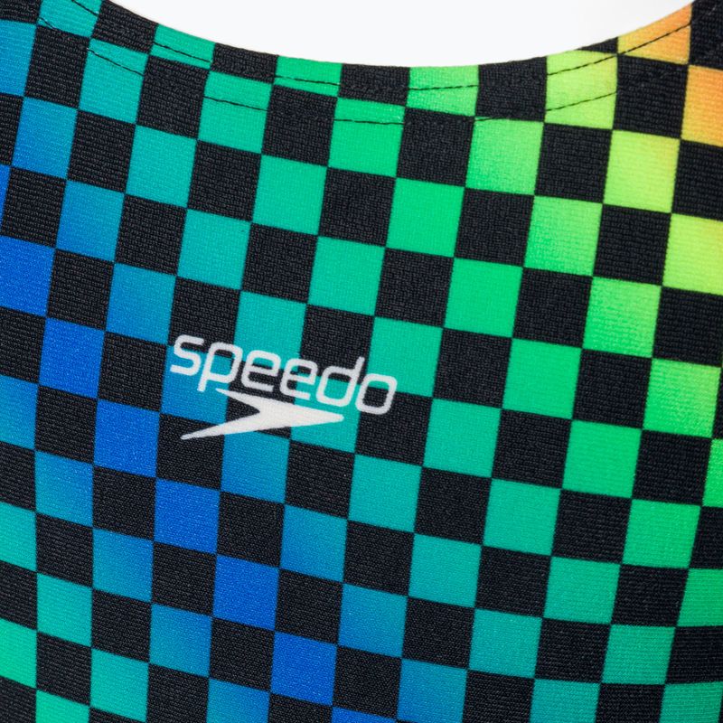Speedo Allover Leaderback Kinder-Badeanzug einteilig Farbe 68-12377F372 3