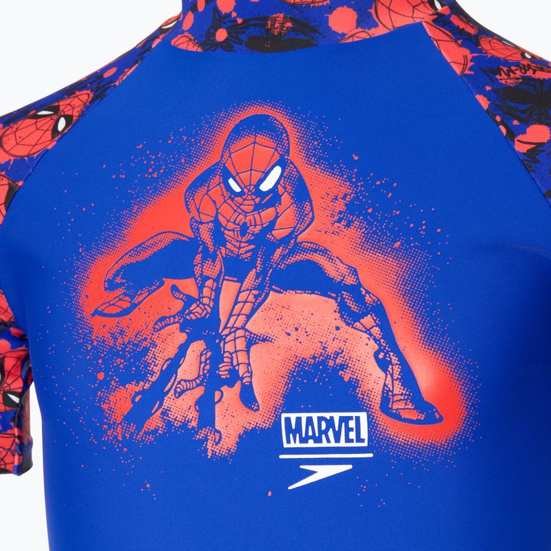 Speedo Kinder-Schwimm-Shirt Spider-Man Sun Top blau/rot 3