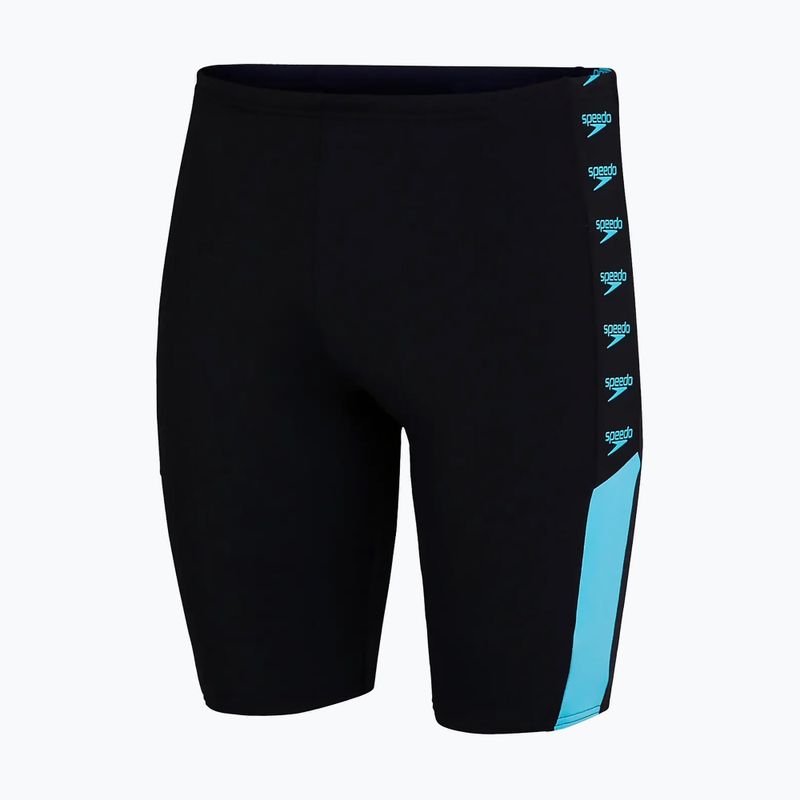 Herren Speedo Boom Logo Splice Schwimmen Jammer schwarz 12822F888