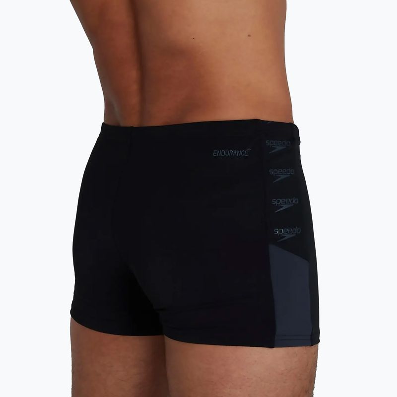 Speedo Boom Logo Splice Herren Badehose schwarz 128239023 8