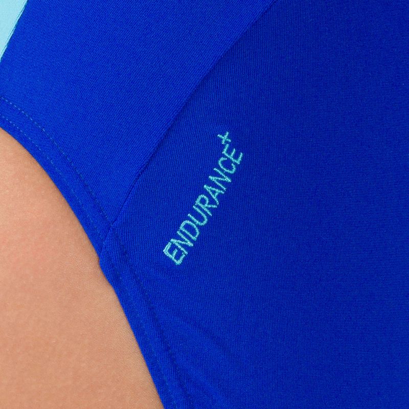 Speedo Boom Logo Splice Muscleback einteiliger Badeanzug für Damen G008 blau 12900G008 9