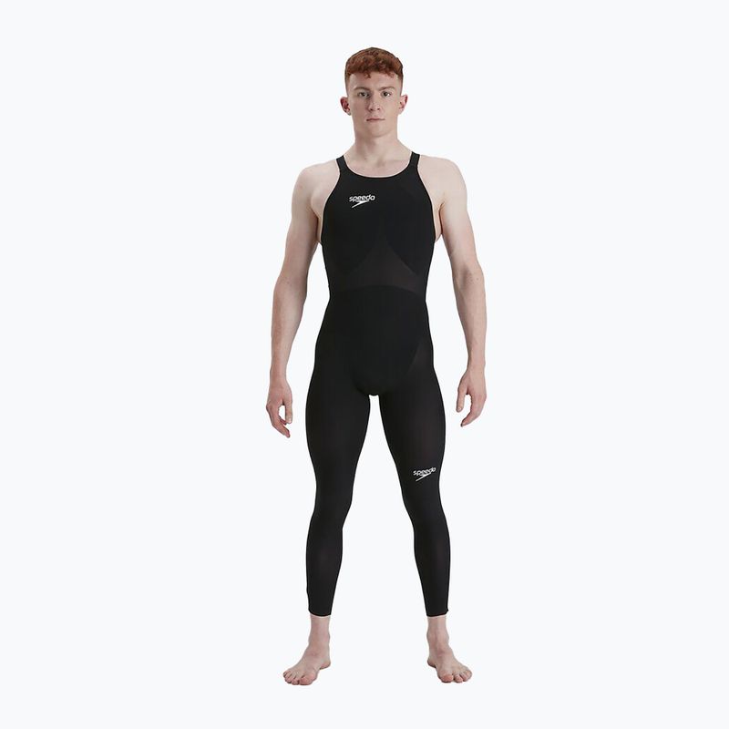 Speedo Fastskin Herren-Badeanzug LZR Elite Openwater Closedback Bodysuit schwarz 8-10315F776 3