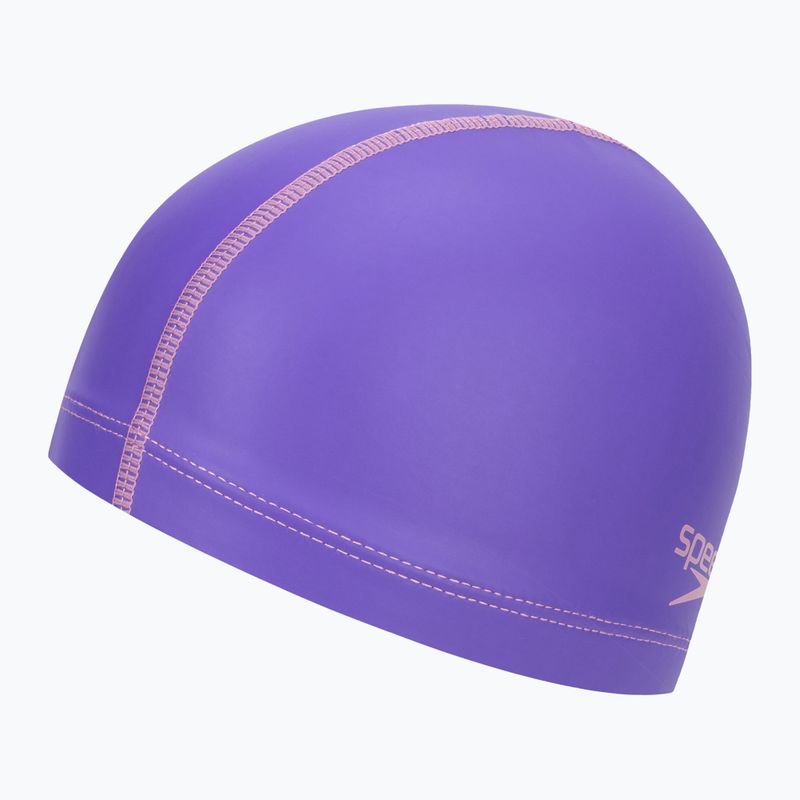 Speedo Long Hair Pace Junior Kindermütze lila 8-12808F949 2