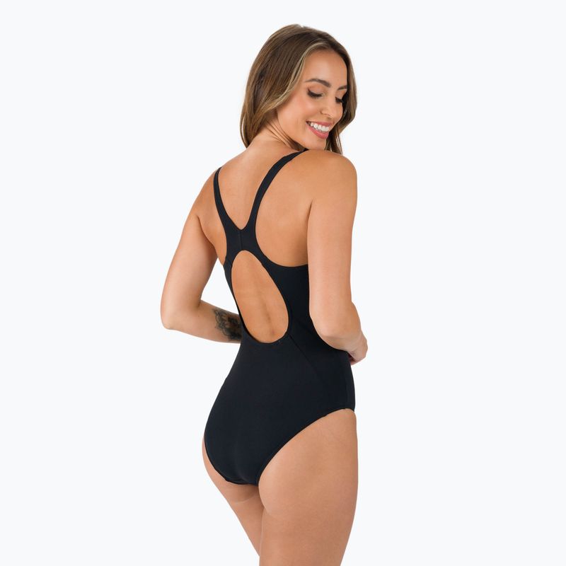 Speedo Placement Muscleback Damen Badeanzug einteilig schwarz 68-08694G704 3
