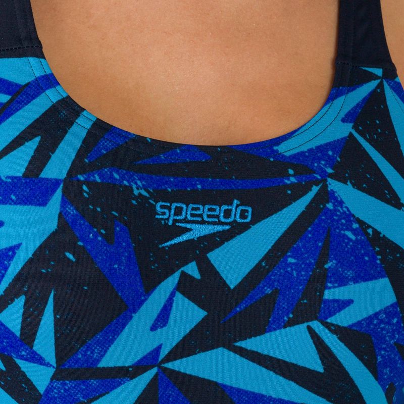 Speedo Hyperboom Placement Muscleback Damen Badeanzug einteilig schwarz 68-08694G719 4
