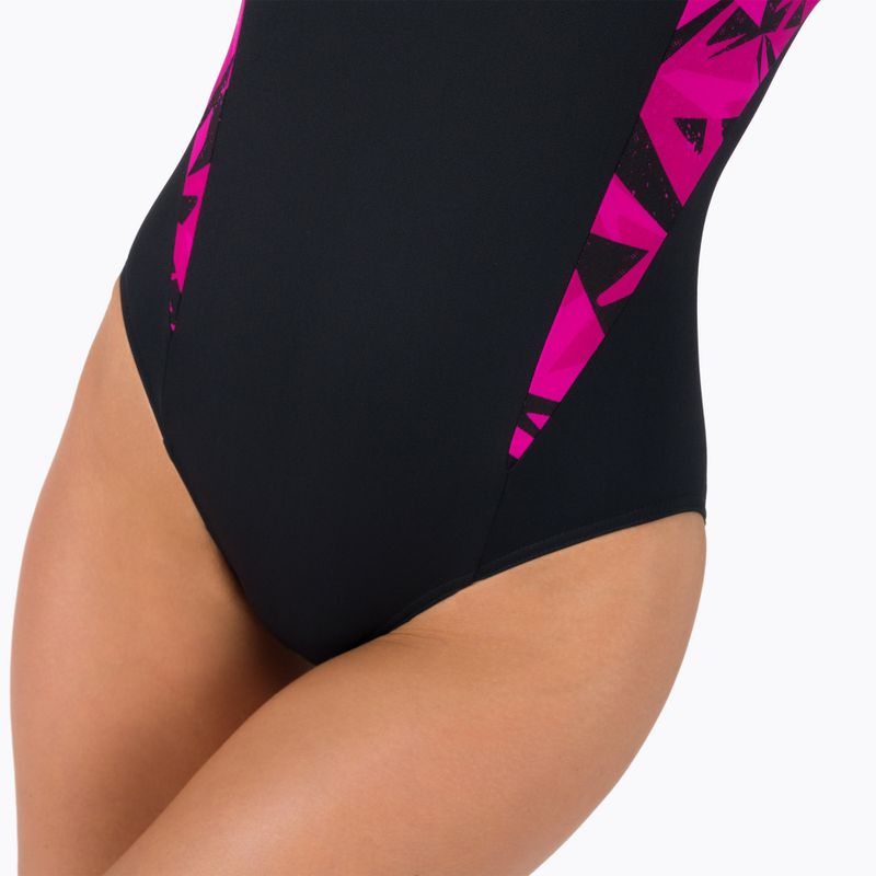 Speedo Hyperboom Splice Muscleback Damen Badeanzug einteilig schwarz 68-13470G720 8