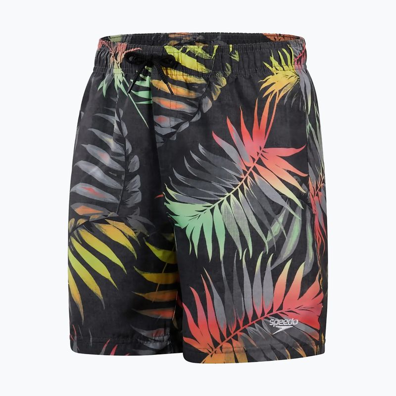 Speedo Kinder-Badeshorts Bedruckt 15  schwarz 68-09067G678