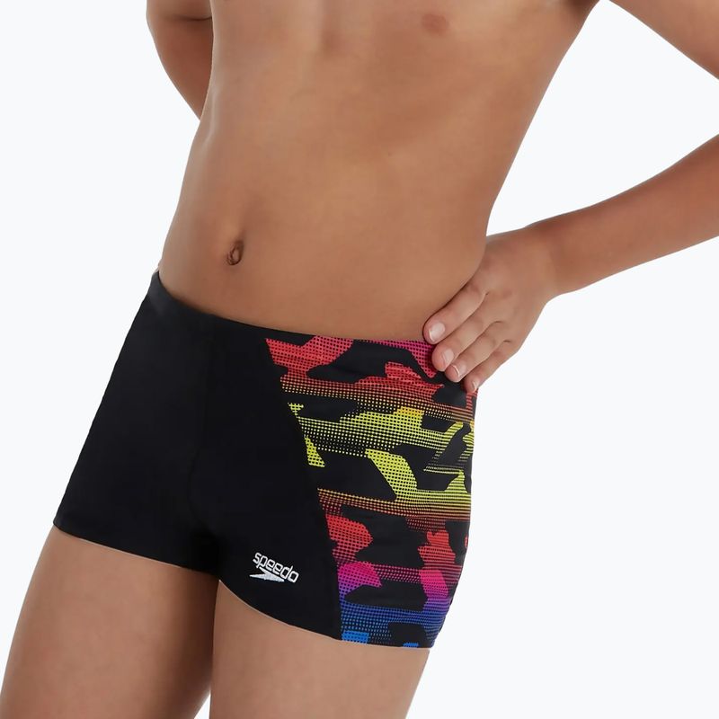 Speedo Digital Panel Kinder Badehose schwarz 68-11732G741 6