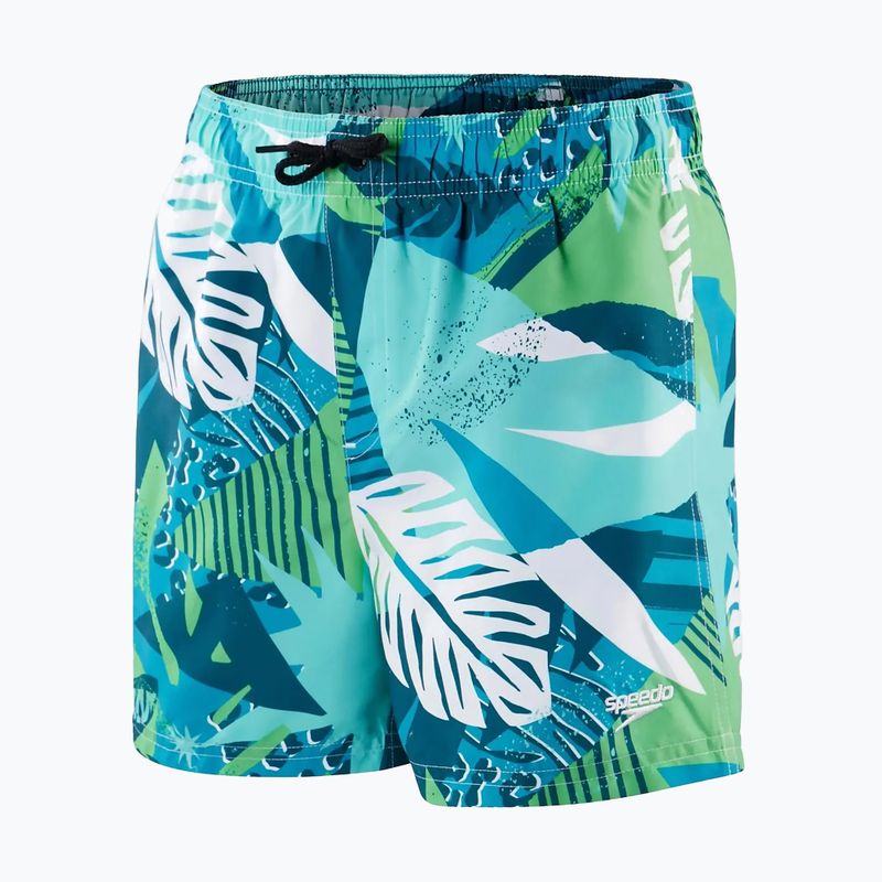 Speedo Kinder-Badeshorts Bedruckt 13  blau 68-12404G663