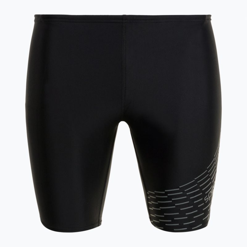 Herren Speedo Medley Logo Schwimmen Jammer schwarz 8-12411