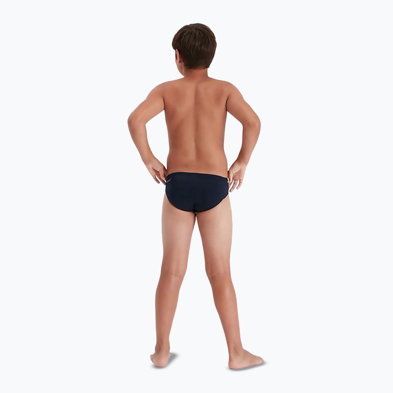 Kinder-Badeslip Speedo ECO Endurance + Brief true navy/white 5