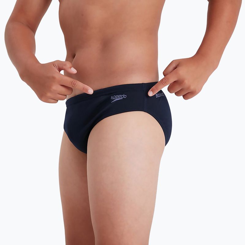 Kinder-Badeslip Speedo ECO Endurance + Brief true navy/white 7
