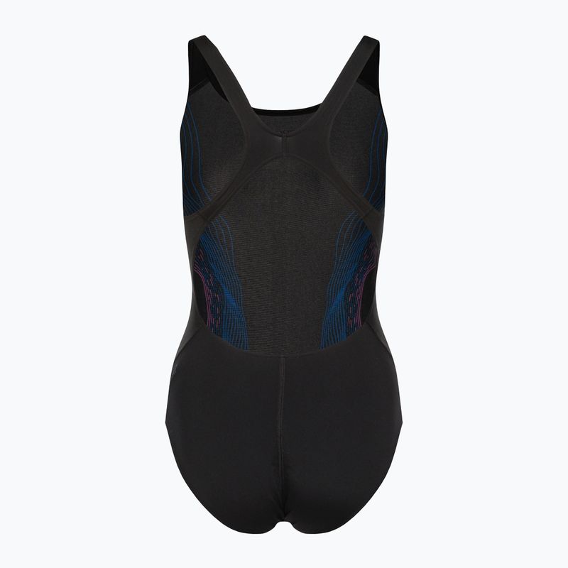 Speedo Placement Recordbreaker Damen Badeanzug einteilig schwarz 68-09015G634 2