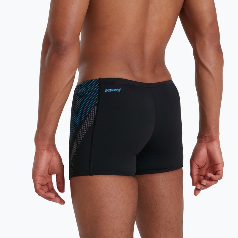 Herren Speedo Tech Panel Schwimm-Boxershorts schwarz 68-04510G689 7