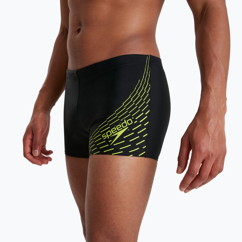 Speedo Medley Logo Herren-Schwimm-Boxershorts schwarz 68-11354G691 5