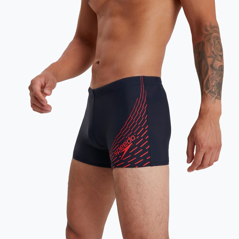 Herren Speedo Medley Logo Schwimm-Boxershorts navy blau 68-11354G815 5