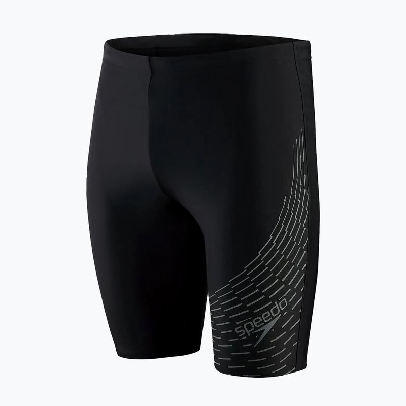 Herren Speedo Medley Logo Schwimmen Jammer schwarz 8-11355G692 4