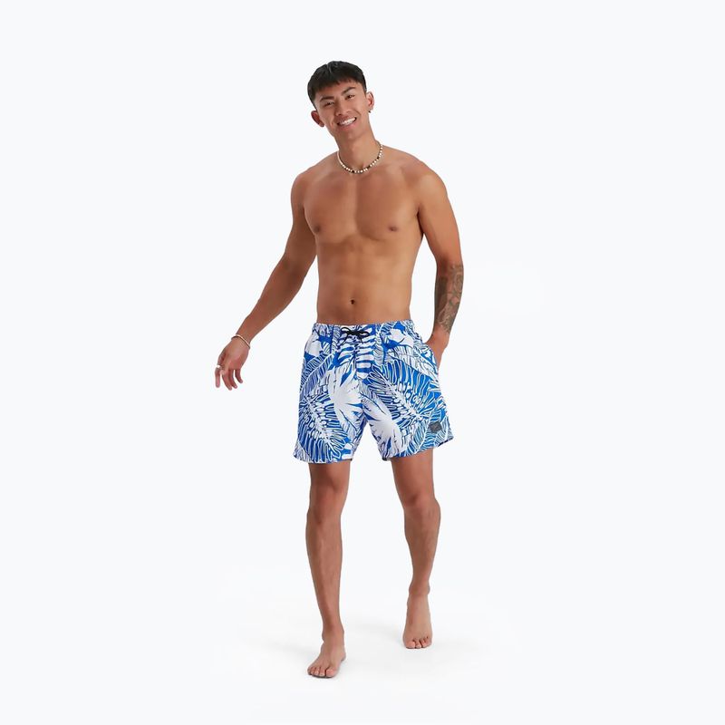 Herren Speedo Gedruckt Freizeit 16  schwimmen Shorts blau 68-12837F958 2