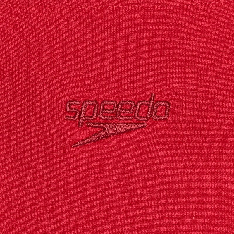 Speedo Eco Endurance+ Medalist roter einteiliger Badeanzug für Kinder 3