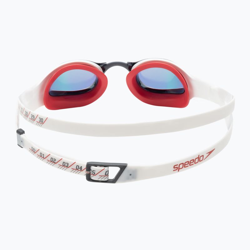 Schwimmbrille Speedo Fastskin Pure Focus Mirror rot 68-11778H224 5