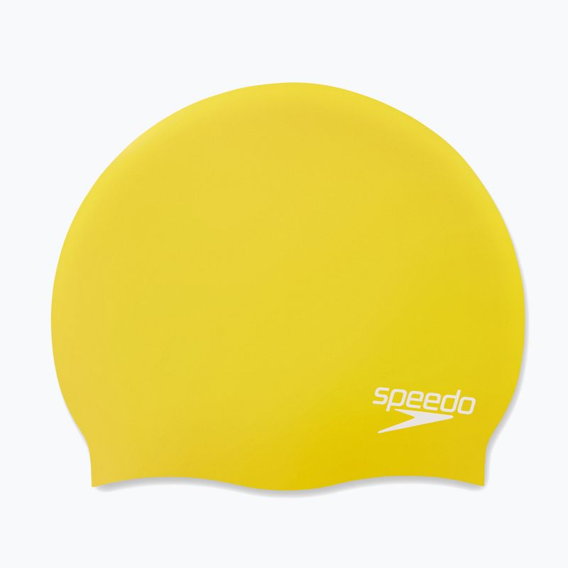 Badekappe Speedo Plain Moulded Silicone gelb 68-7984 4