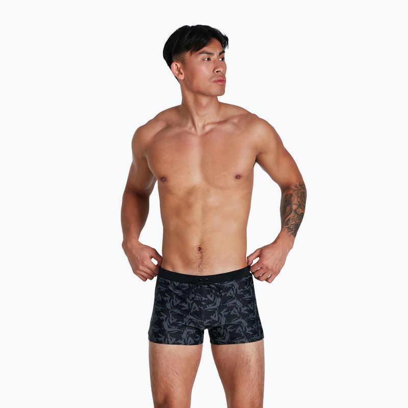 Badehose boxer Herren Speedo Valmilton Black/Usa Charcoal 68-56588815 5