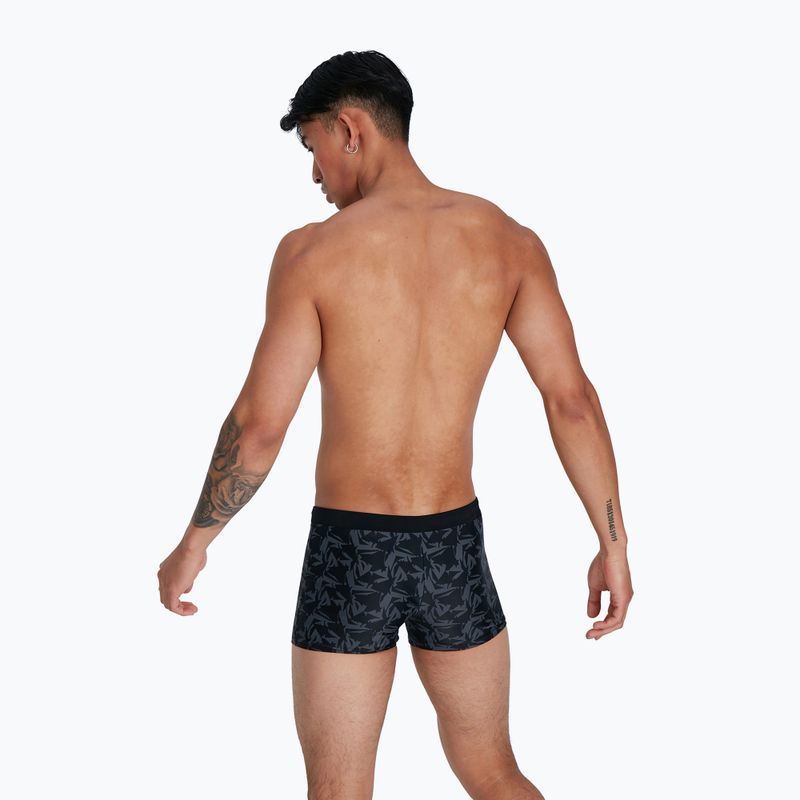 Badehose boxer Herren Speedo Valmilton Black/Usa Charcoal 68-56588815 6