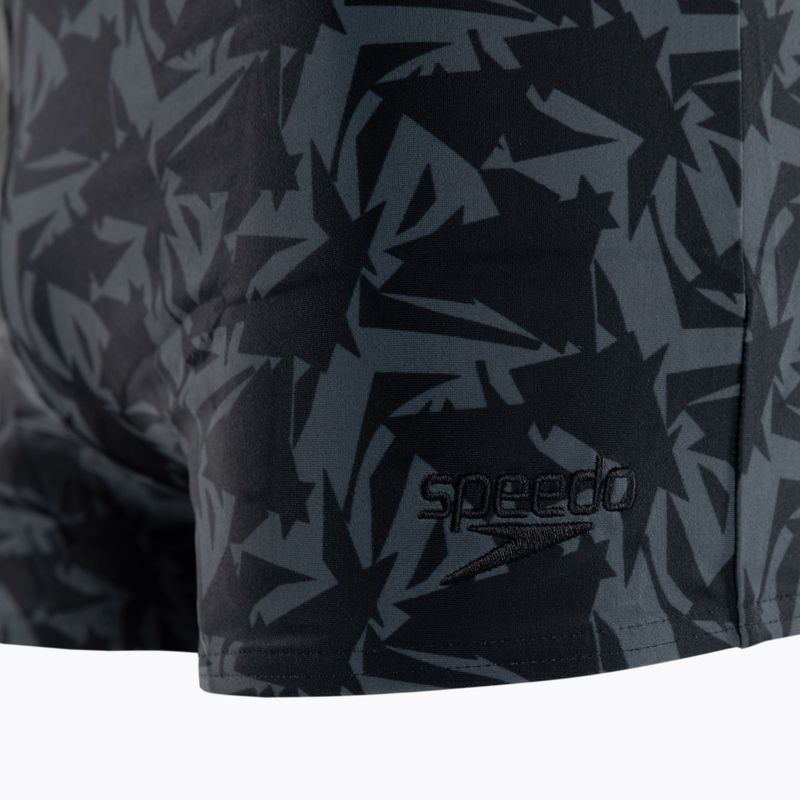 Badehose boxer Herren Speedo Valmilton Black/Usa Charcoal 68-56588815 4