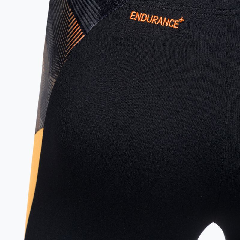 Badehose Jammer Herren Speedo ECO Endurance+ Splice schwarz-orange 68-13444 3