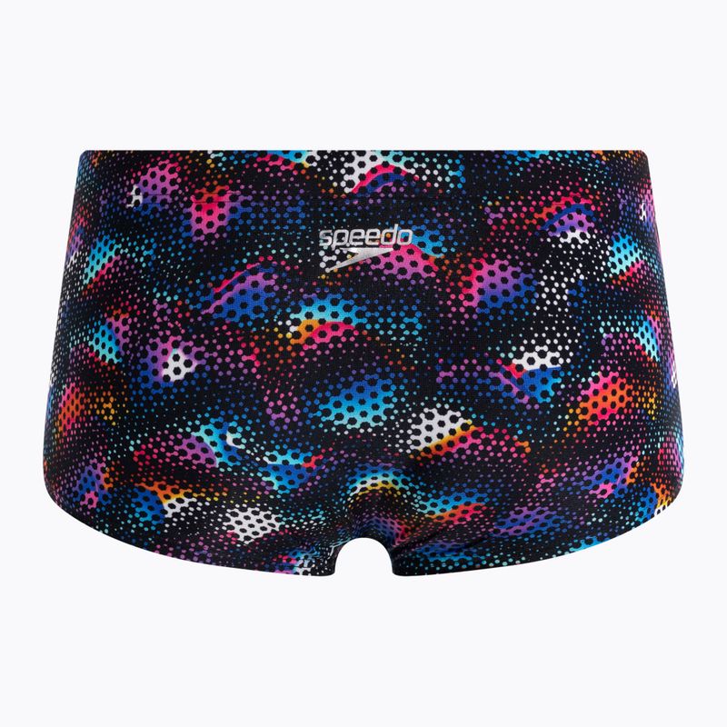 Badehose boxer Herren Speedo Kaleidoscope V 17 cm Club Training Allover Brief 68-12848 2