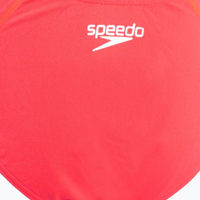 Einteiliger Badeanzug Kinder Speedo Lane Line Back Solid rosa 68-13441 3