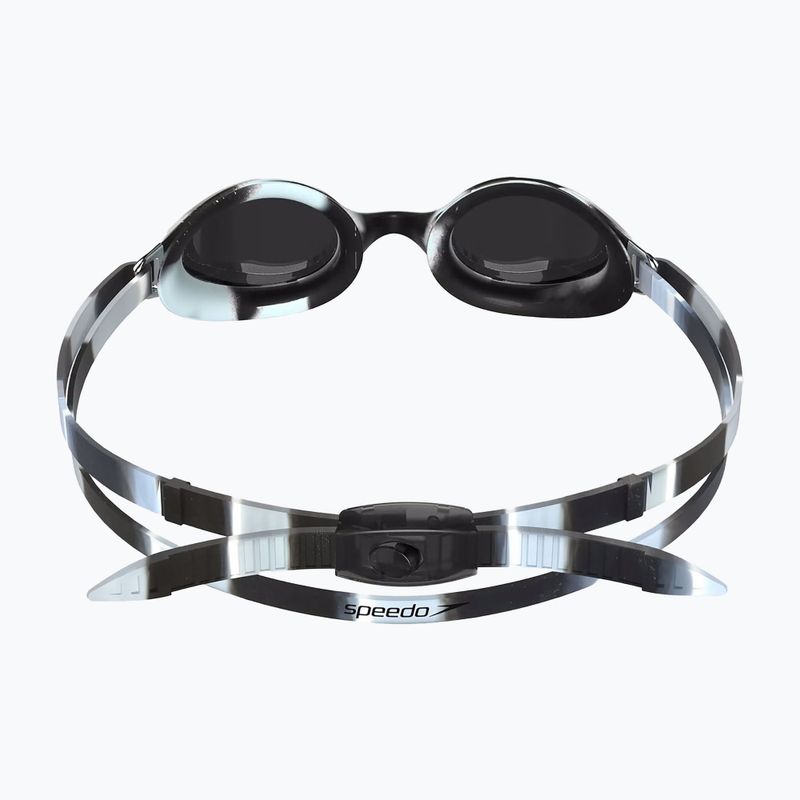 Speedo Hyper Flyer Mirror silberne Schwimmbrille für Kinder 3