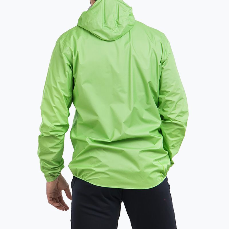 Herren Laufjacke Inov-8 Raceshell Pro FZ grün 2