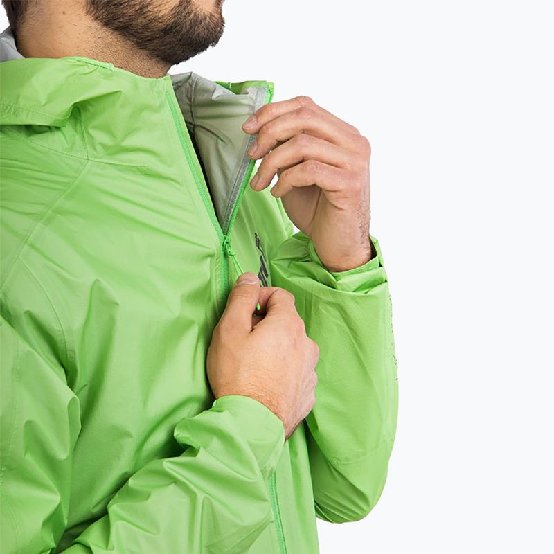 Herren Laufjacke Inov-8 Raceshell Pro FZ grün 4