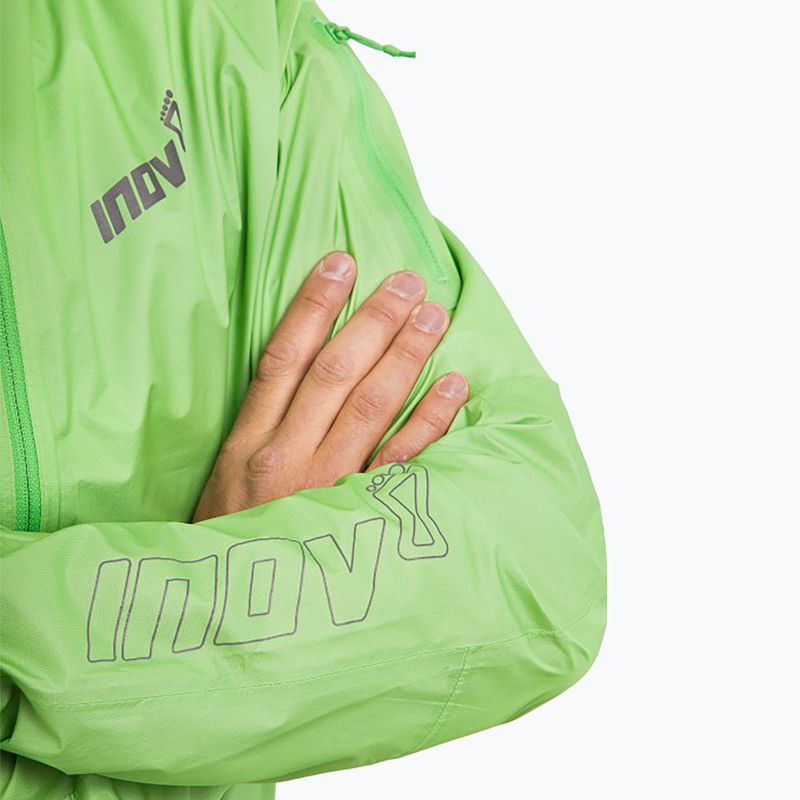 Herren Laufjacke Inov-8 Raceshell Pro FZ grün 5