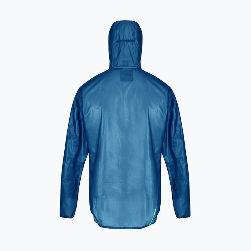 Inov-8 Raceshell Half Zip Laufjacke blau 2