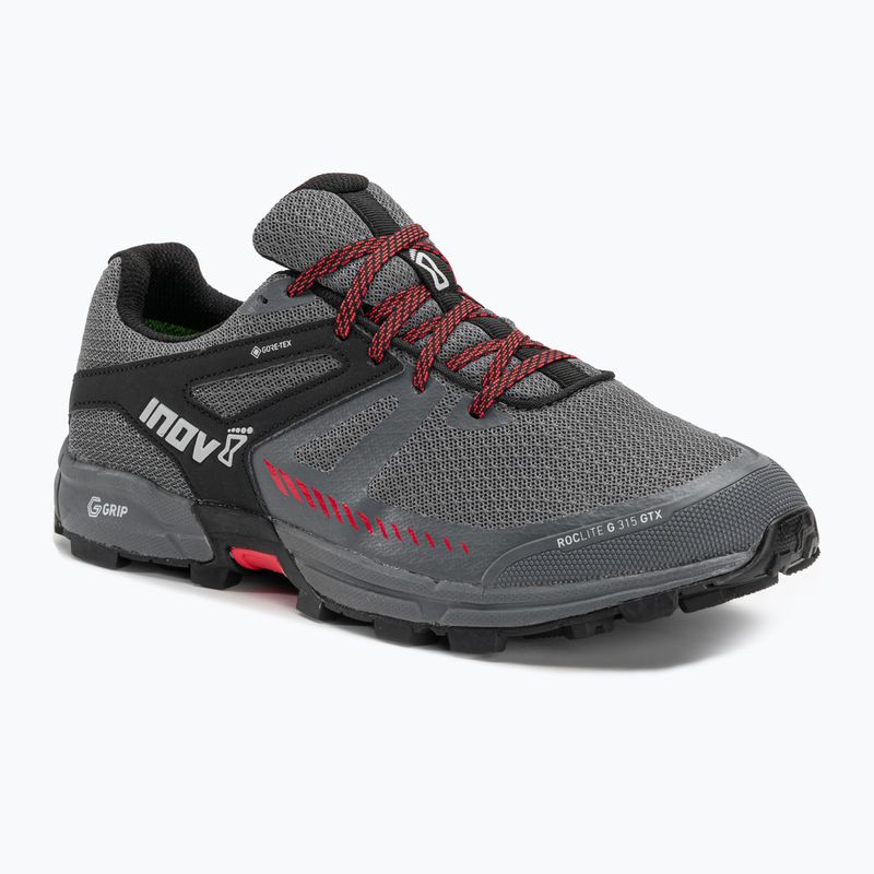 Herren Laufschuhe Inov-8 Roclite G 315 GTX V2 grau/schwarz/rot